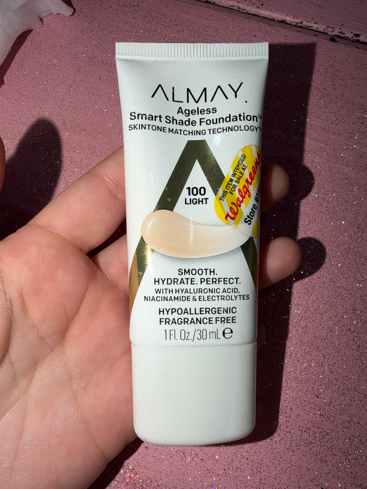 Almay foundation shade light