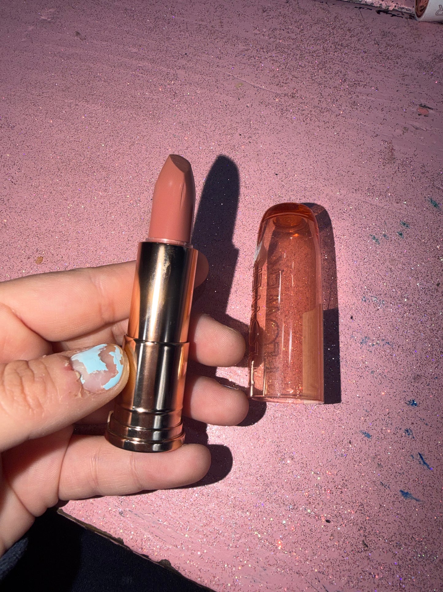 Flower lipstick shade “buttercup”