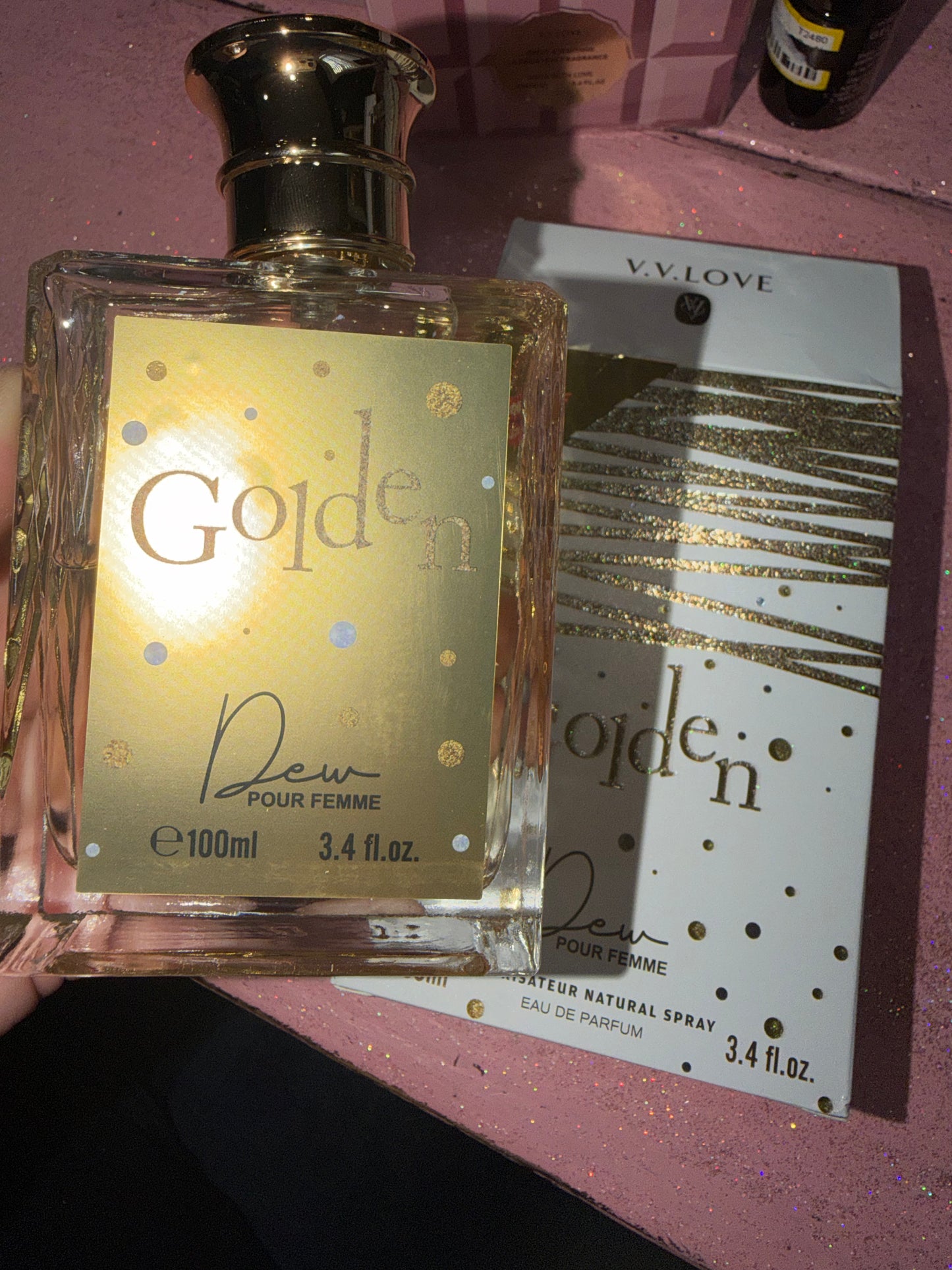 Golden perfume