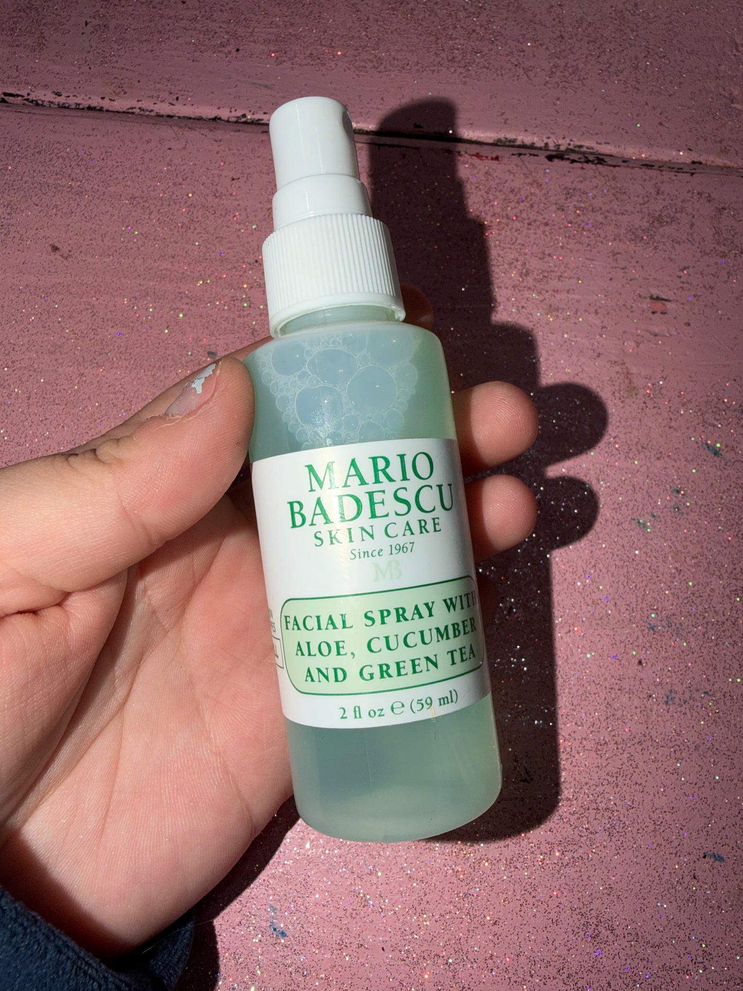 Cucumber setting spray