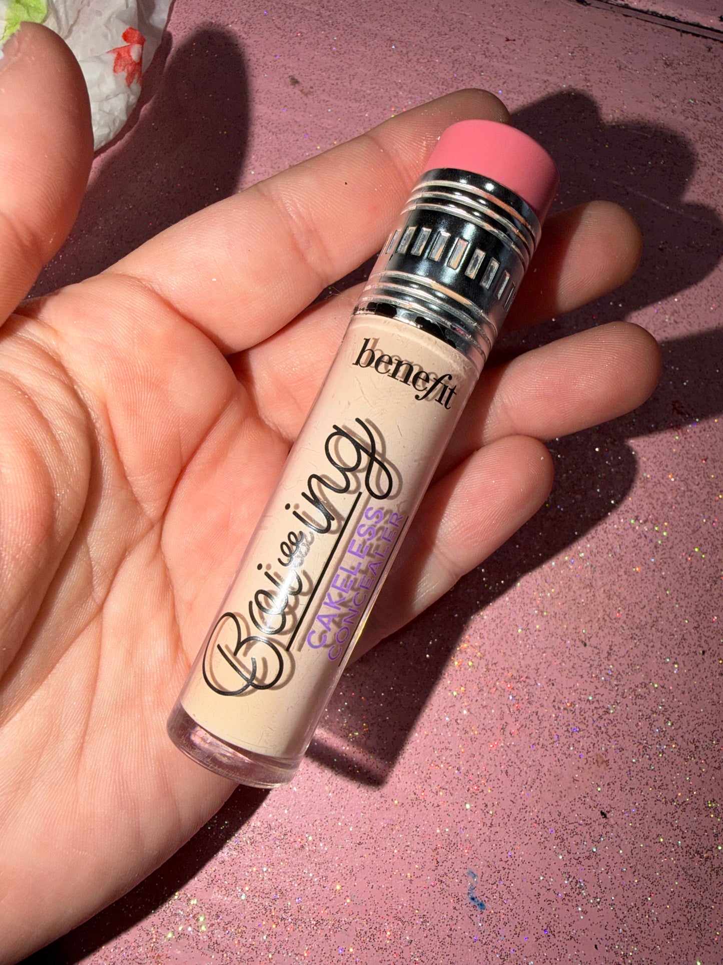 Pre loved benefit concealer shade “0.5” (full)