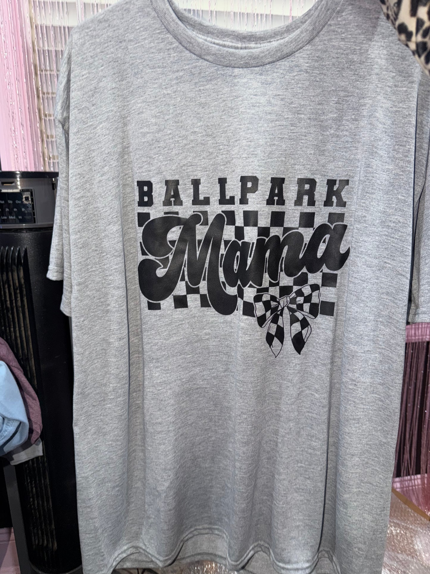 Ballpark mama tee (XL)