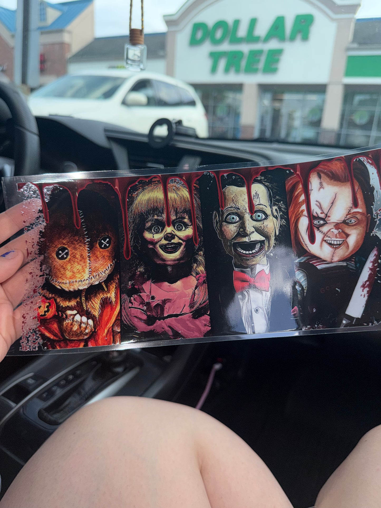 Annabelle and friends wrap