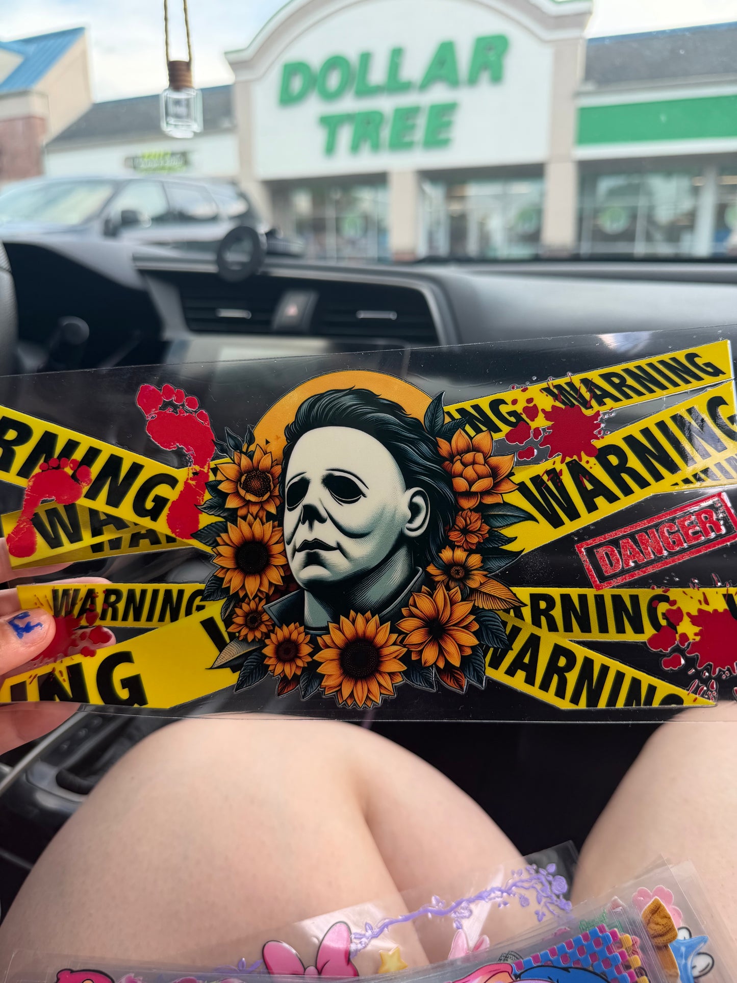 Michael warning tape wrap