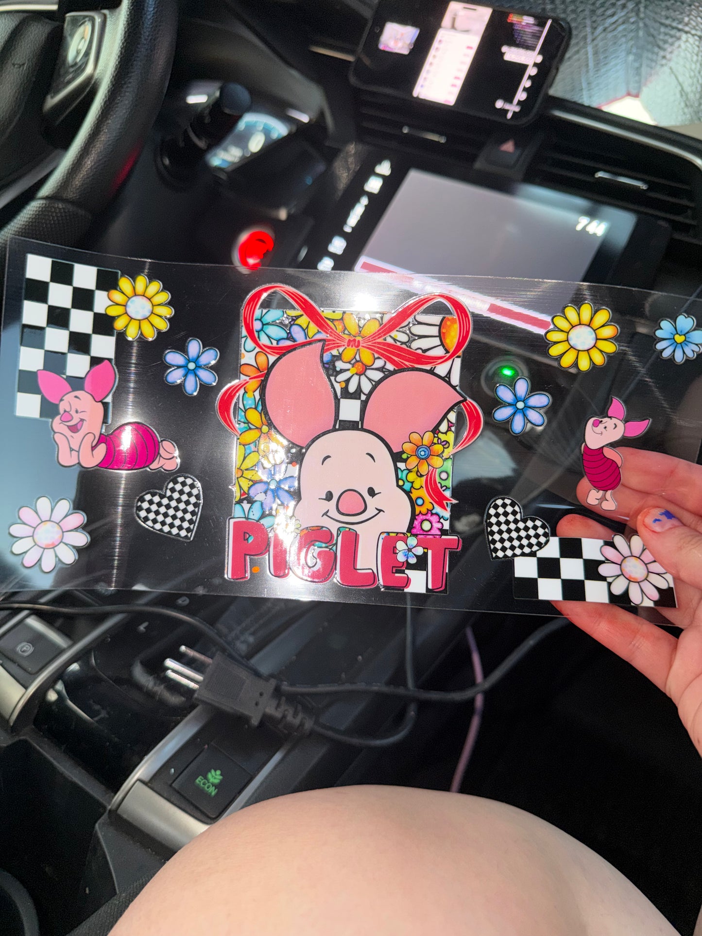 Piglet hearts wrap
