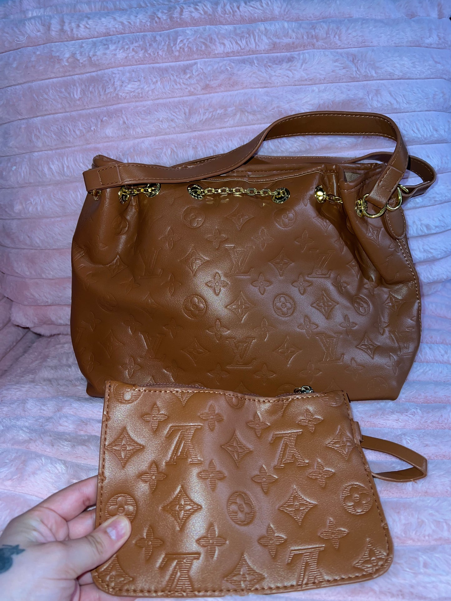 LV BROWN BAG