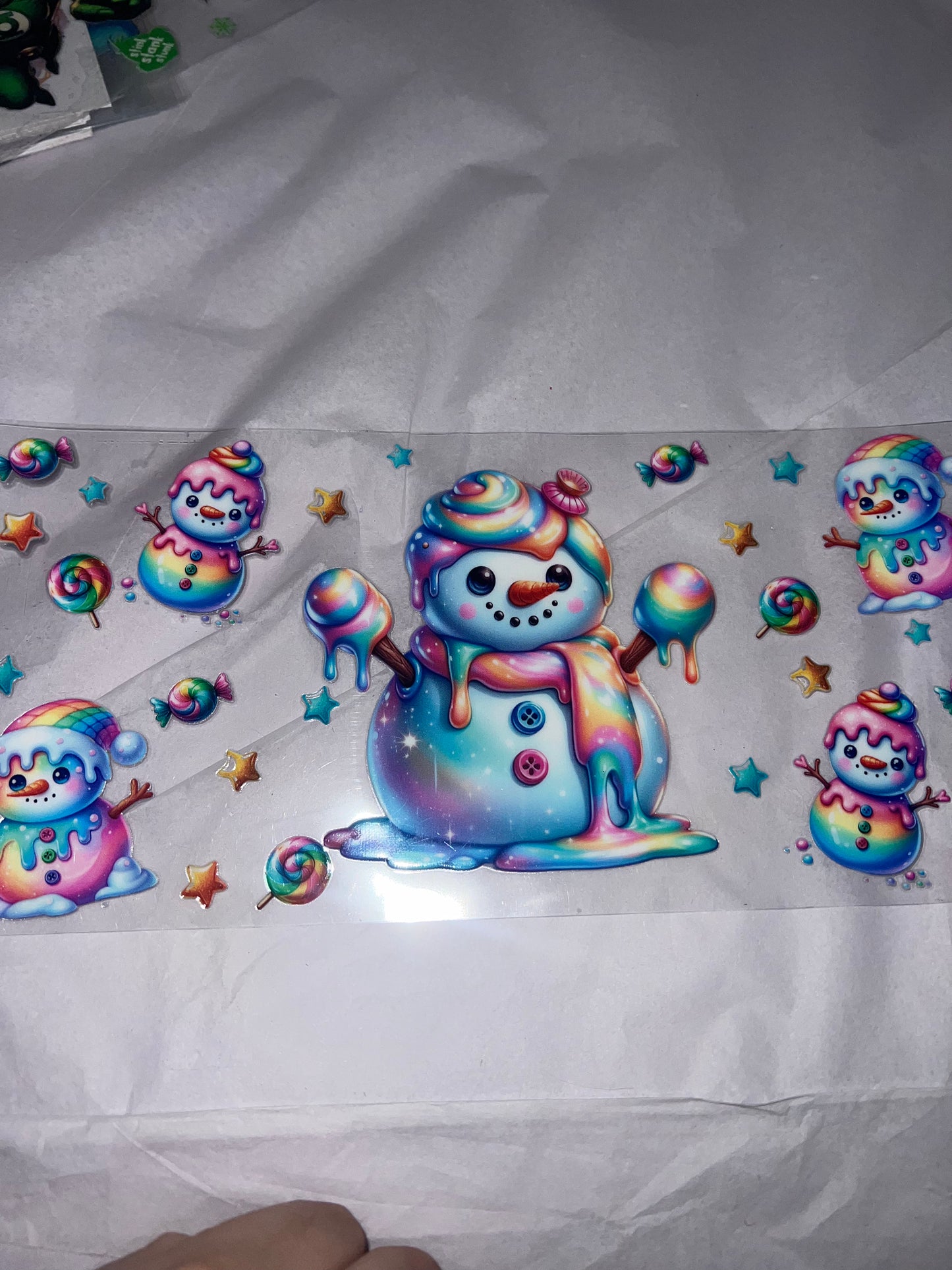 Snowman wrap