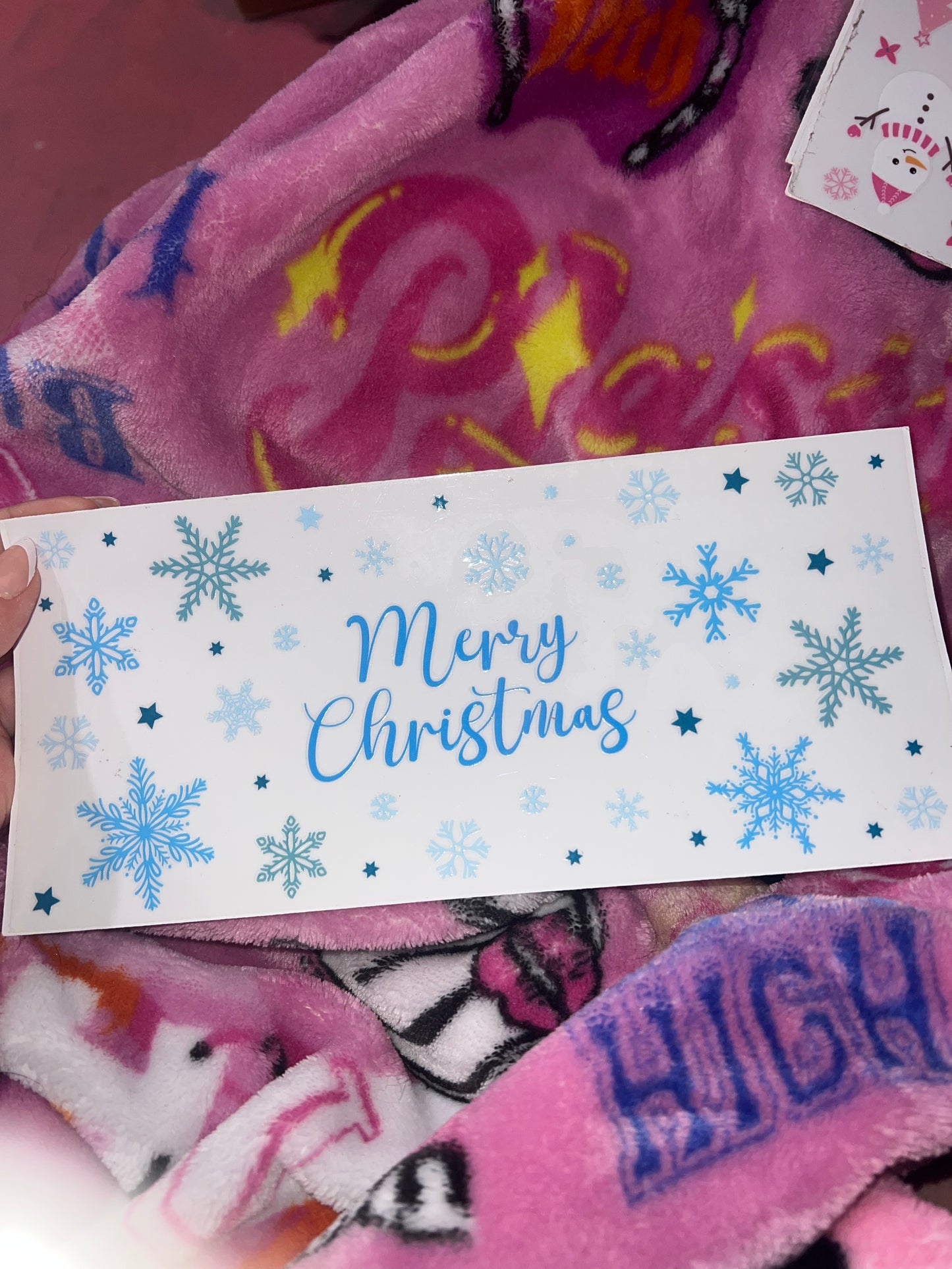 Merry Christmas wrap