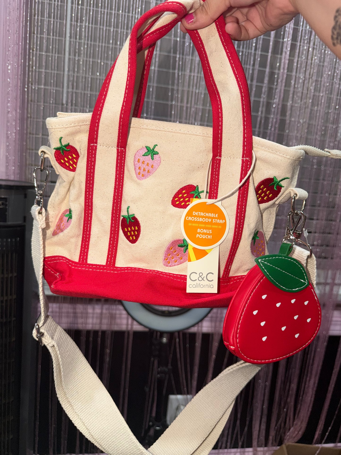 Strawberry purse set