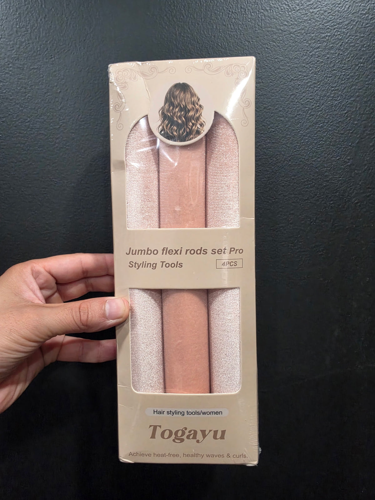 Heatless curling rods