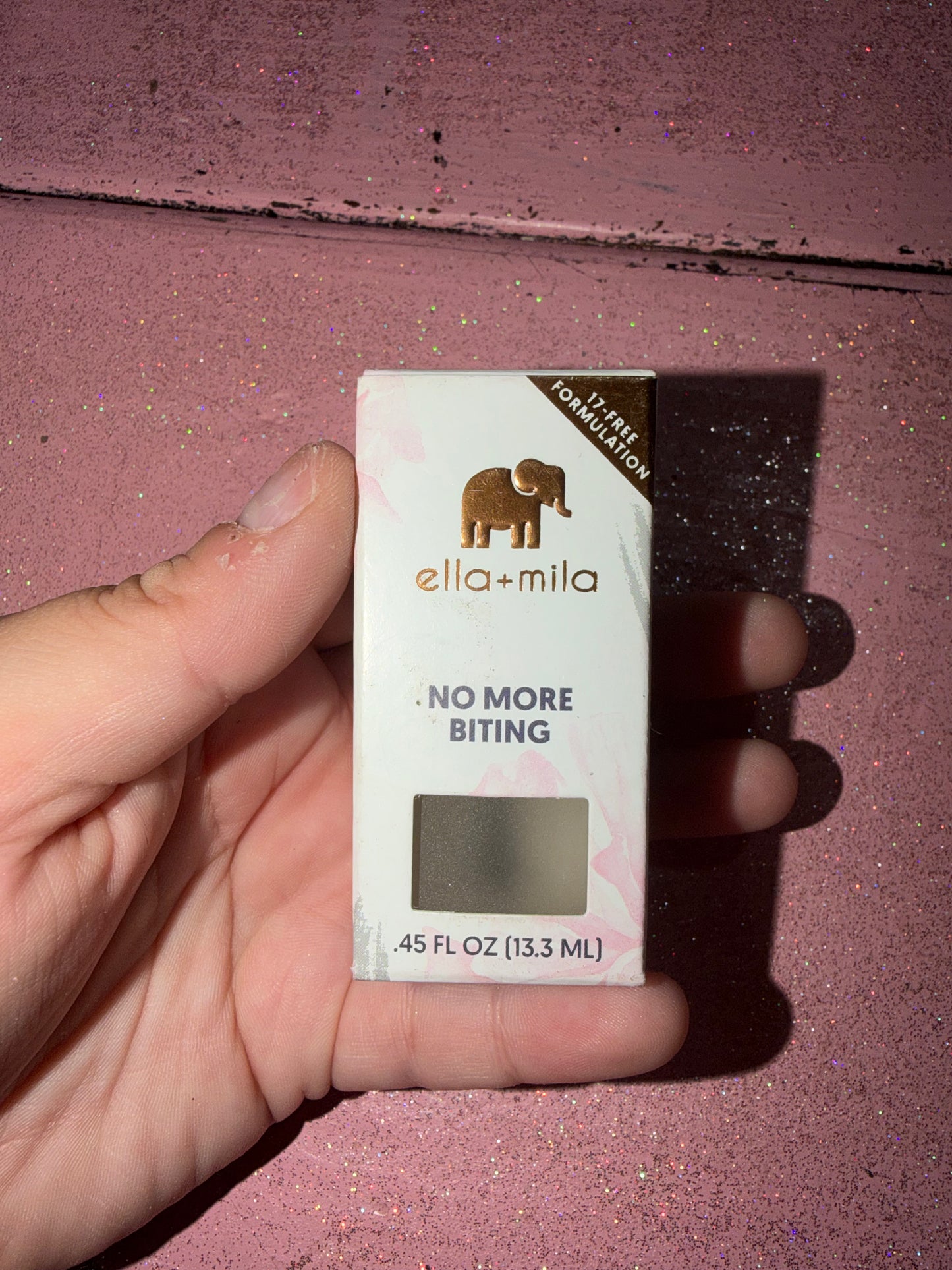 No more biting nail polish