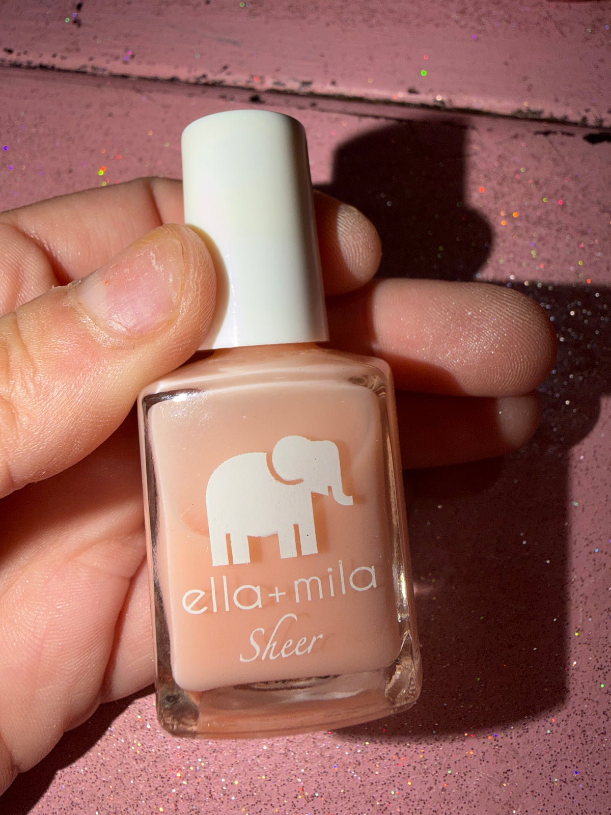 Sheer polish “pure”