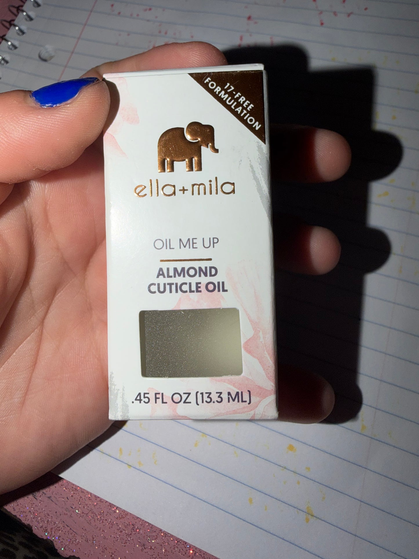 Almond cuticle oil