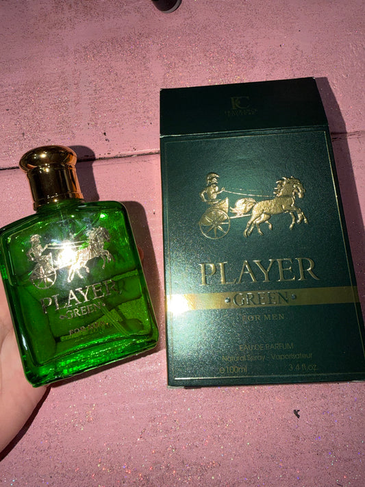 Player green cologne