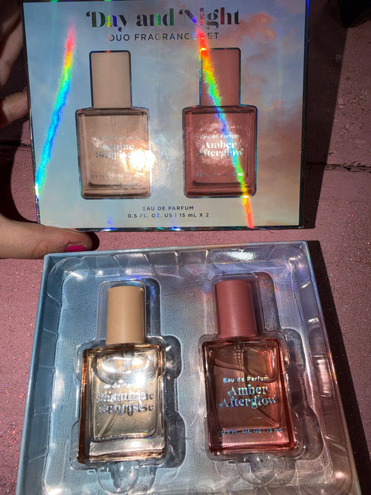 Day and night perfume set