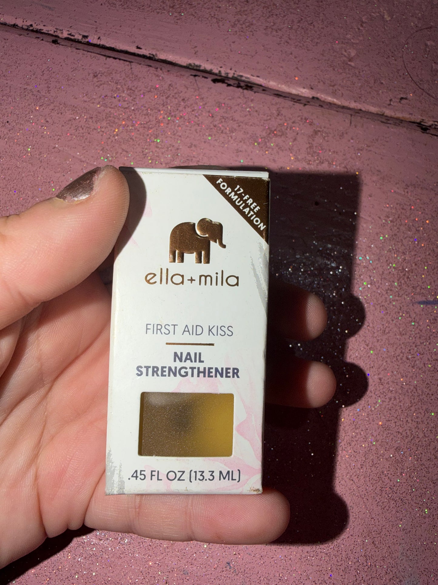 Nail straightener polish