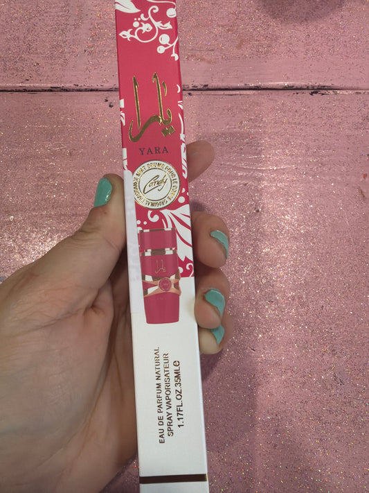 Yara hot pink perfume