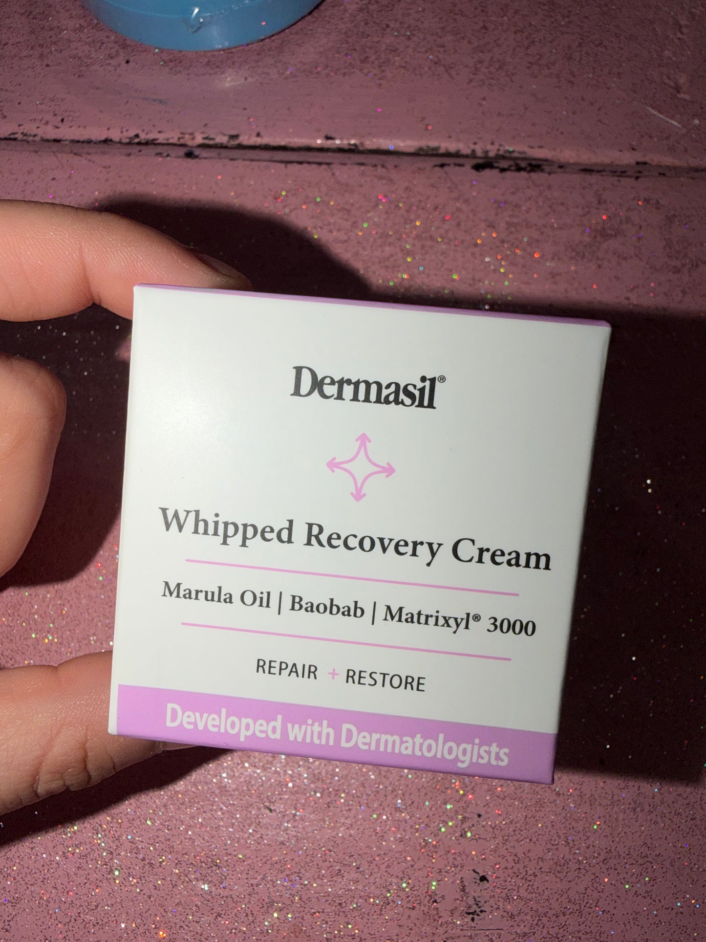 Whipped recovery cream