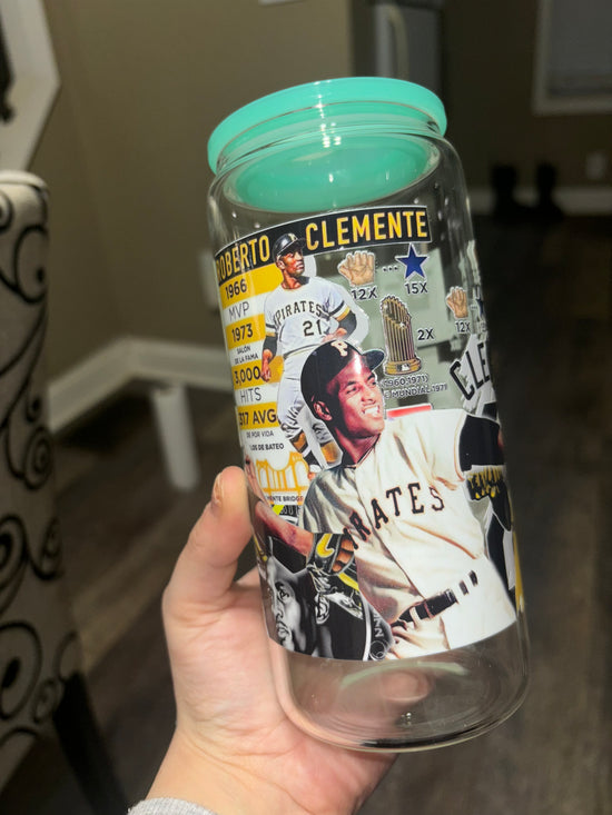 BASEBALL BIG CUP WITH COLOR LID