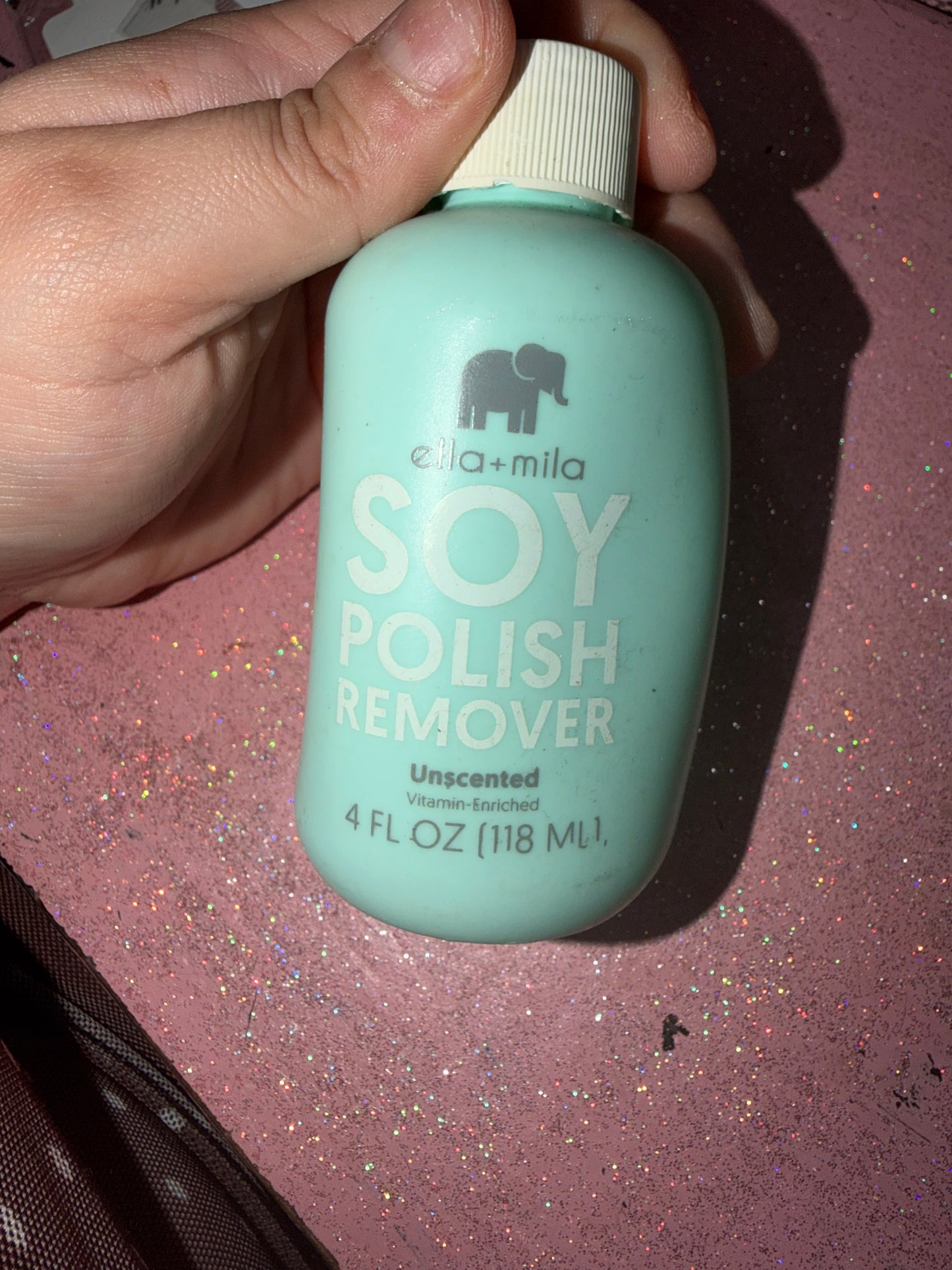 Unscented nail polish remover