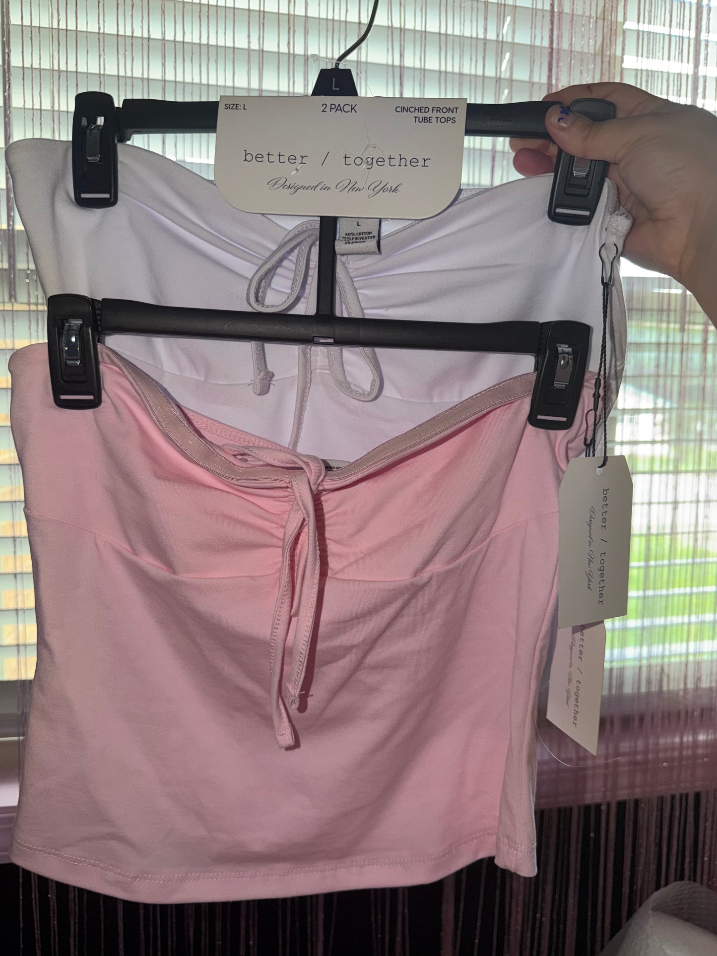 Two piece tube top sets (L)