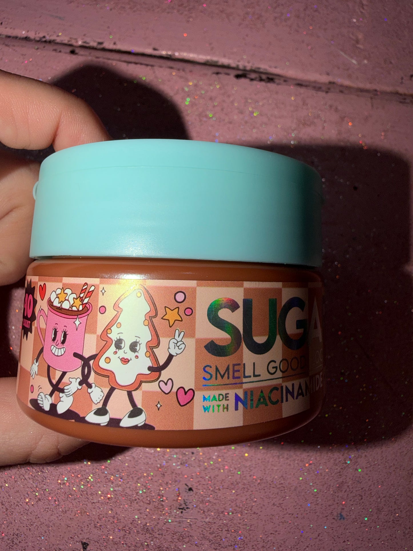 Sugar glow face wipes