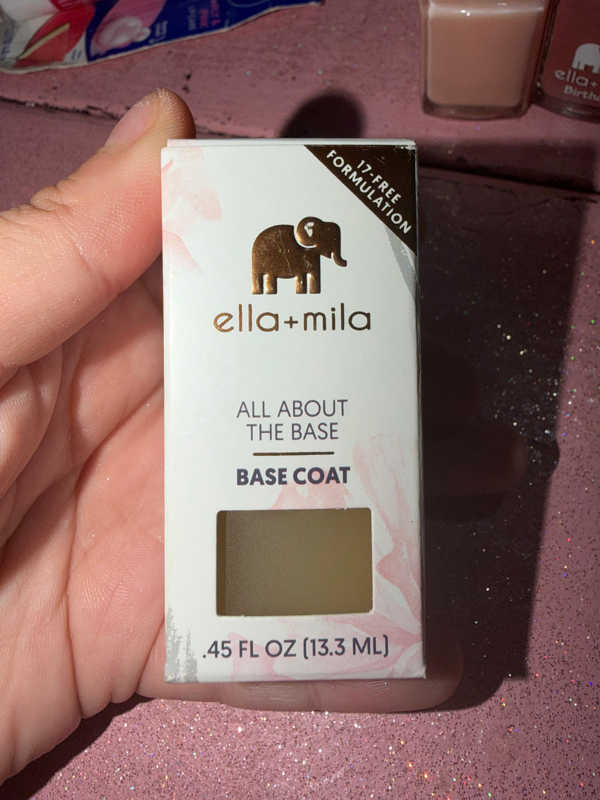 Base coat polish