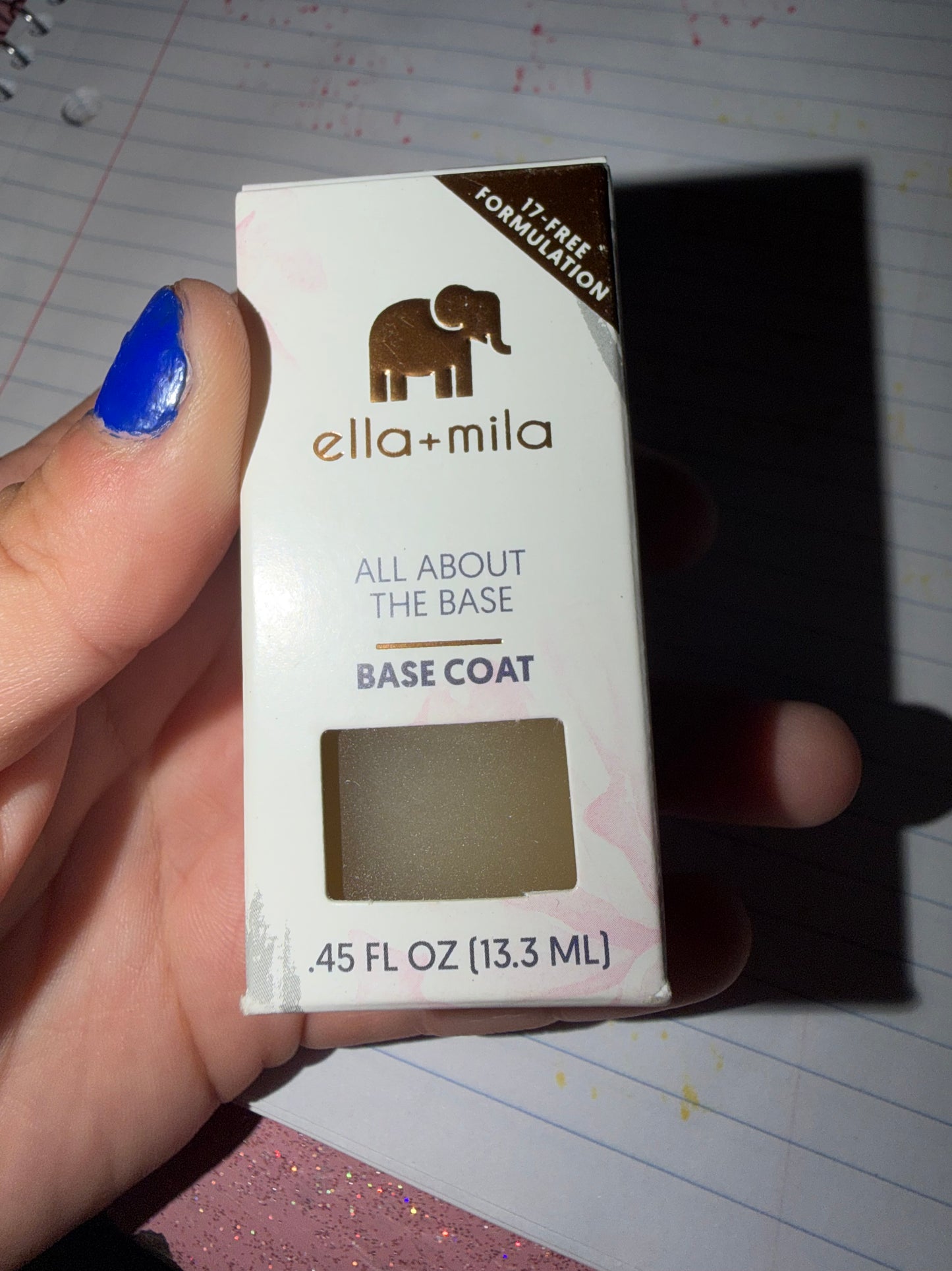 Base coat nail polish