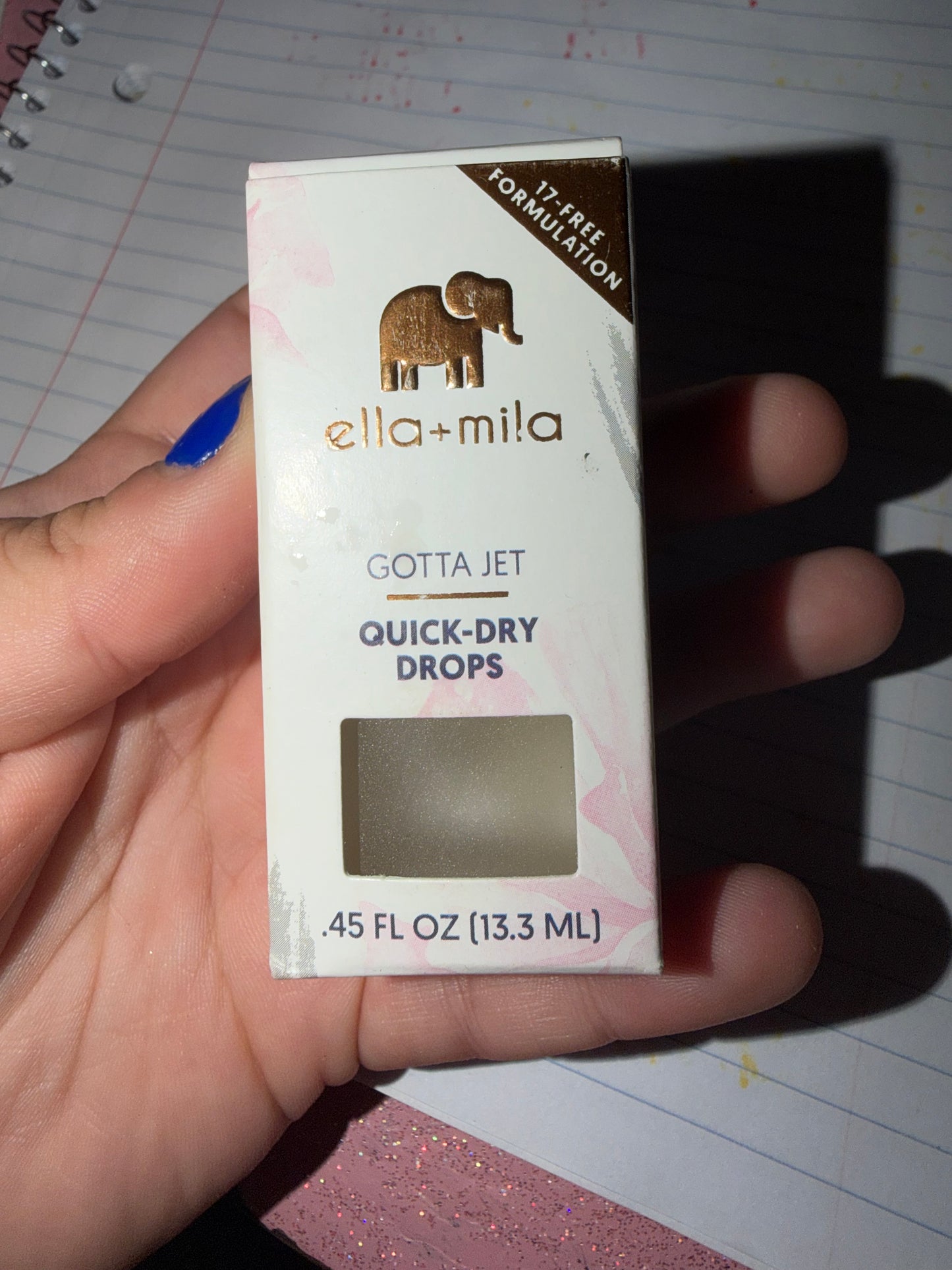 Nail polish quick  dry drops