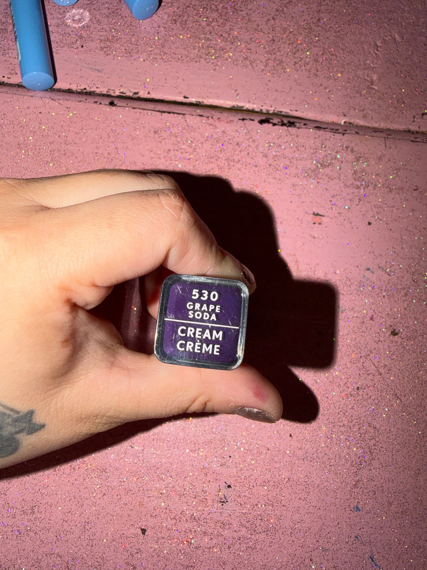 Grape soda lipstick