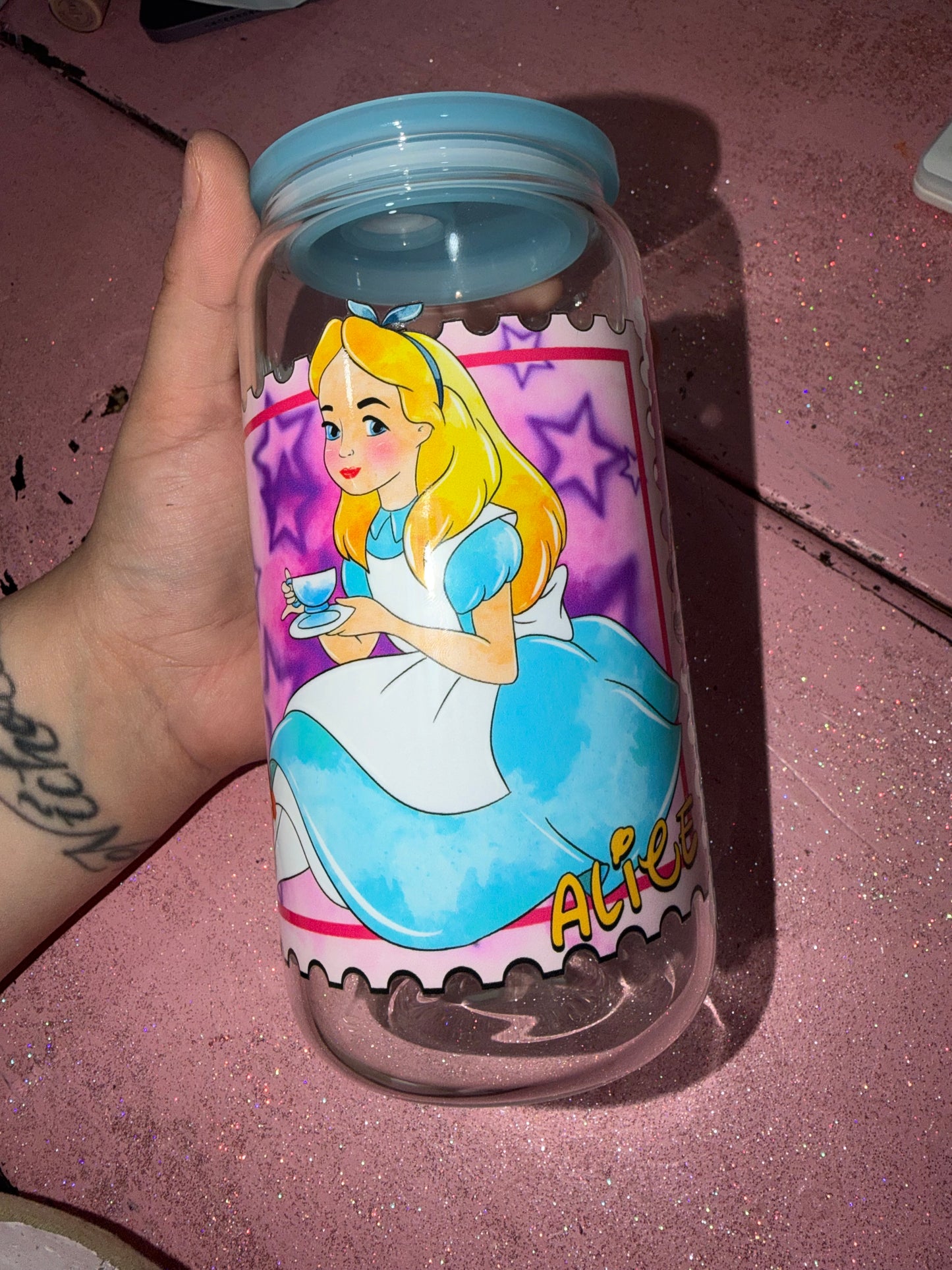 Alice in wonderland cup