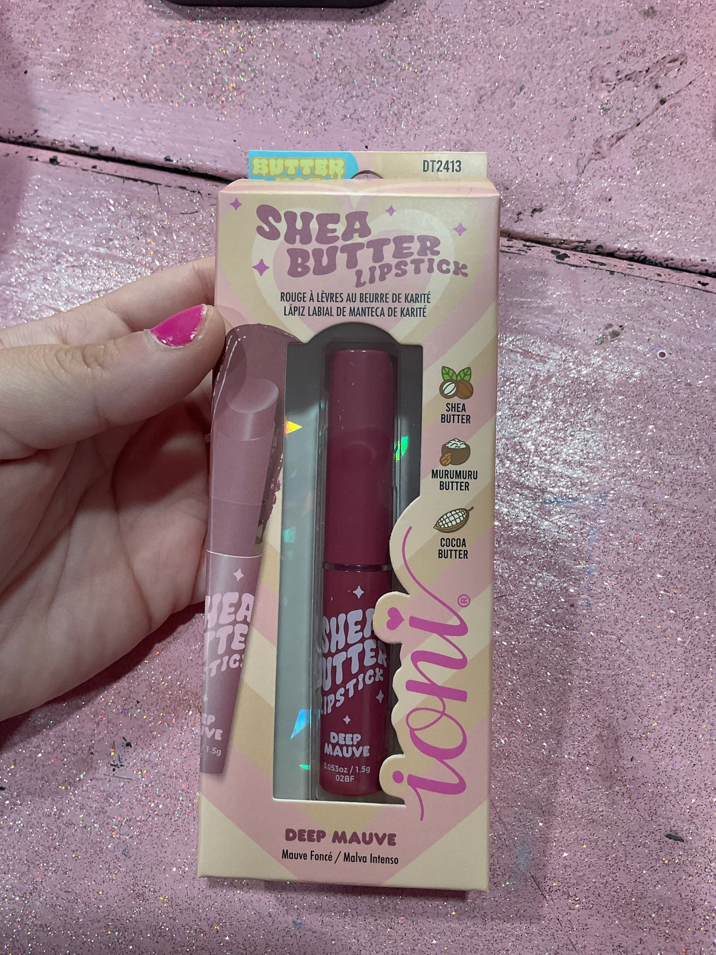 Shea butter lipstick