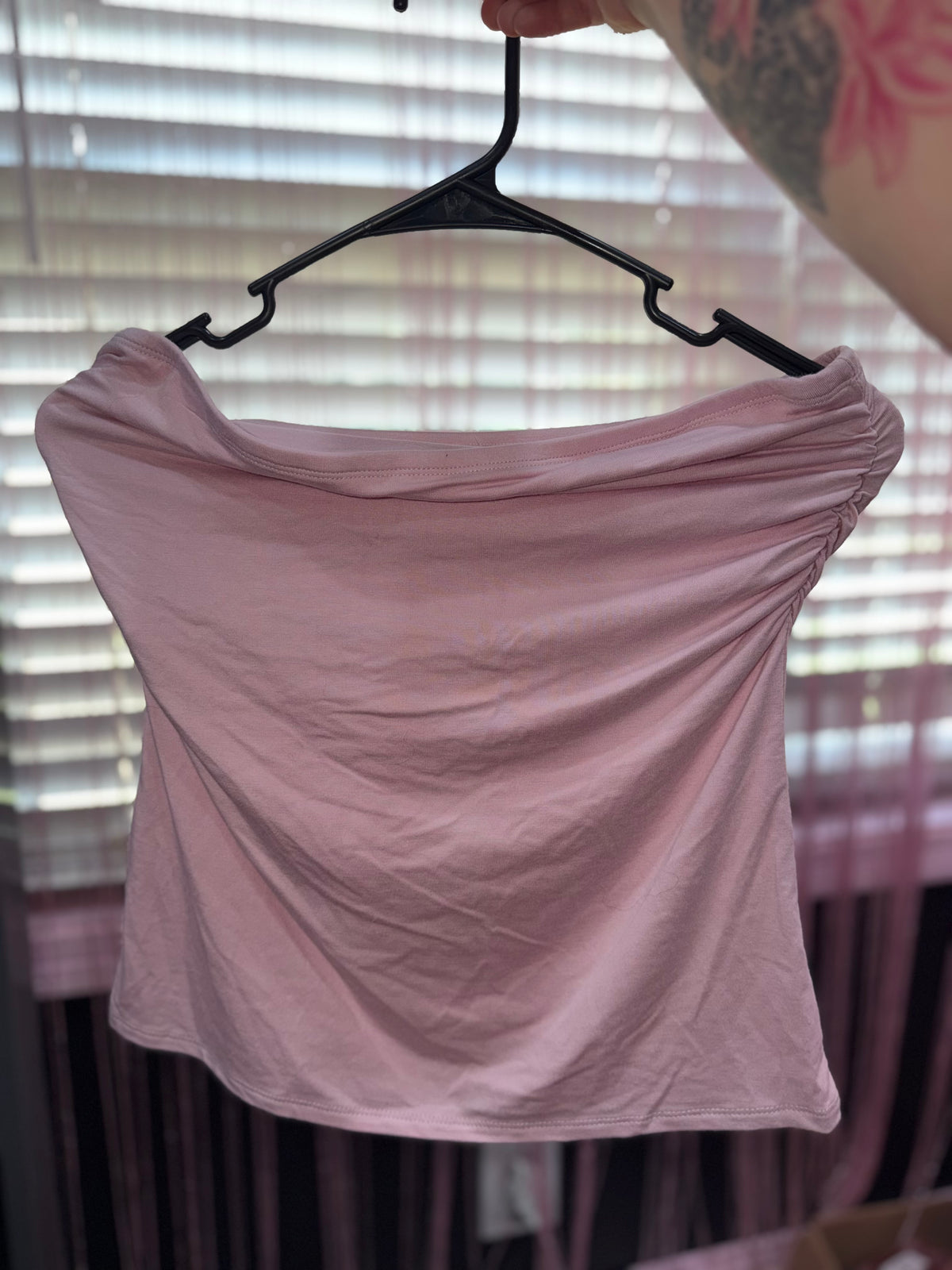 Double layered tube top (L)
