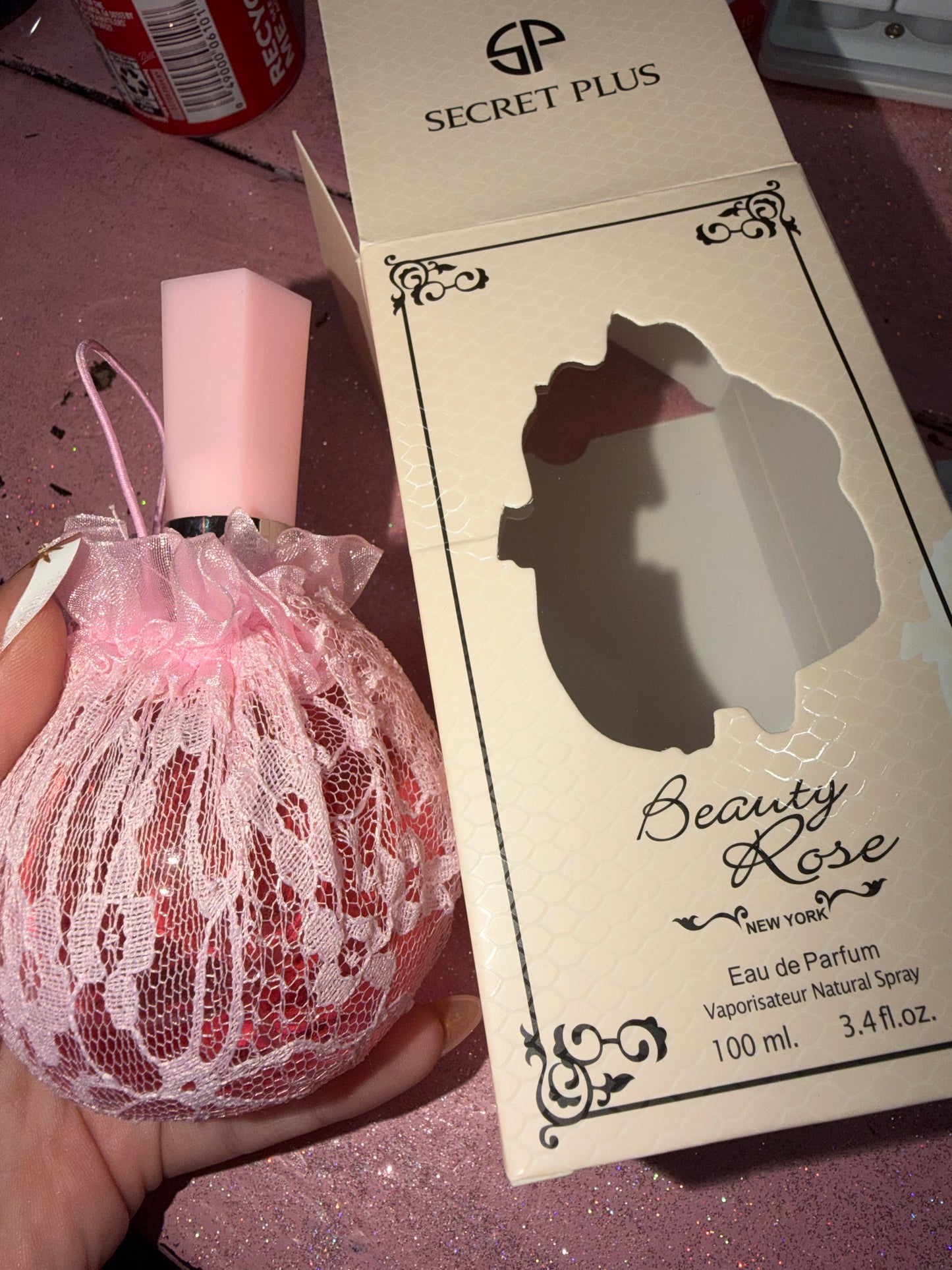 Beauty rose perfume