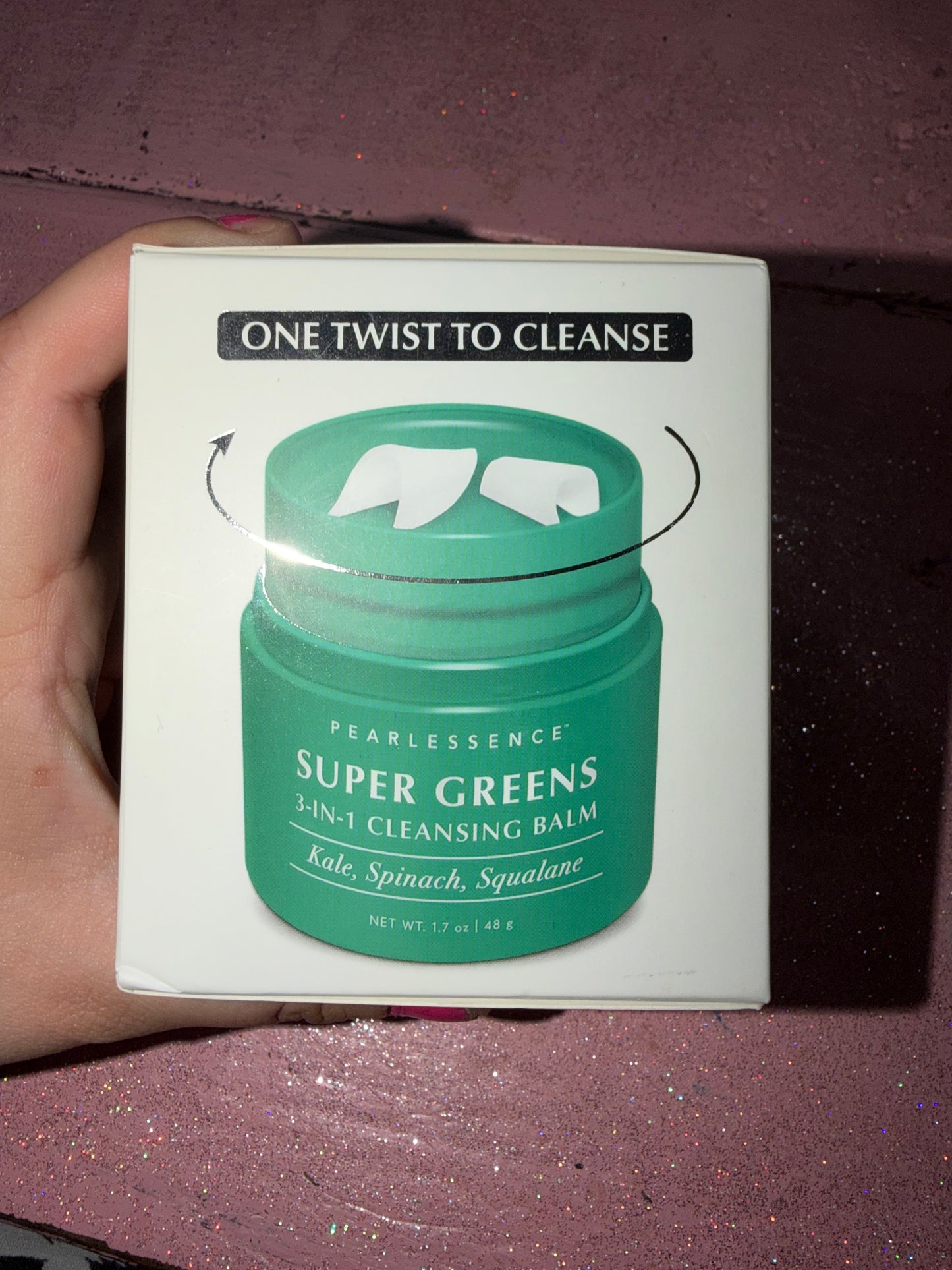 Super greens cleansing balm