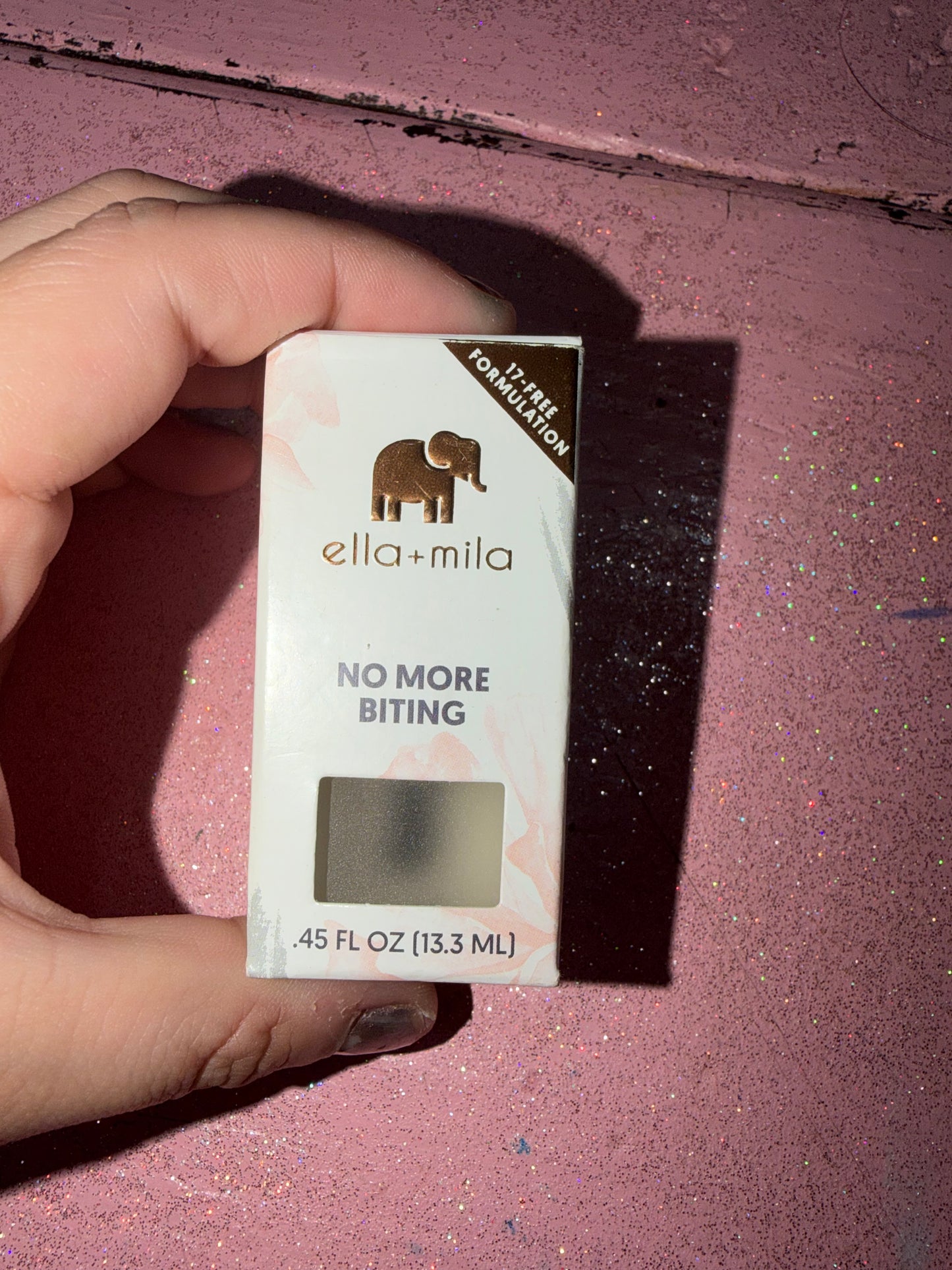 No more biting nail polish
