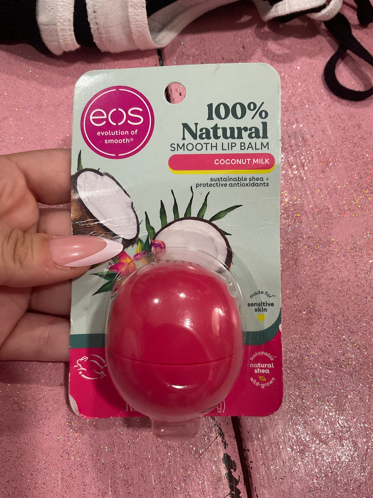 EOS coco milk lip balm
