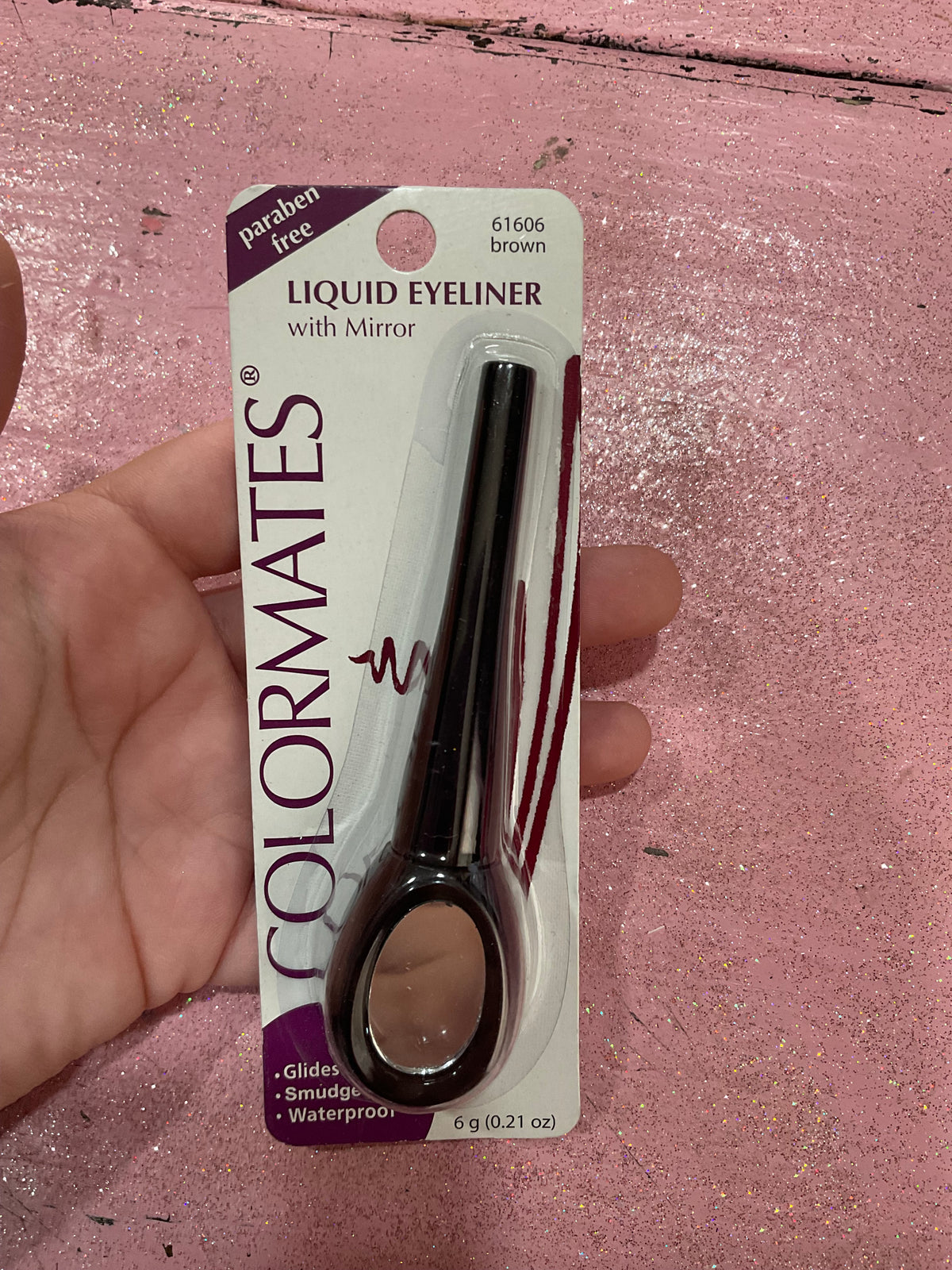 Brown eyeliner