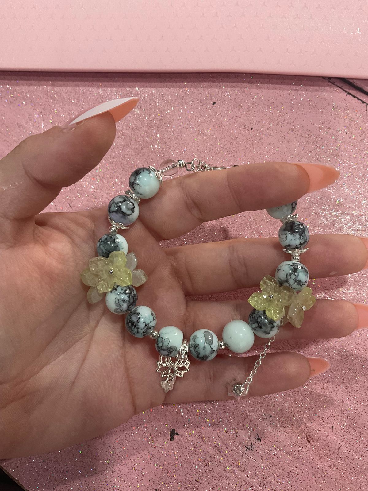 Marble theme bracelet