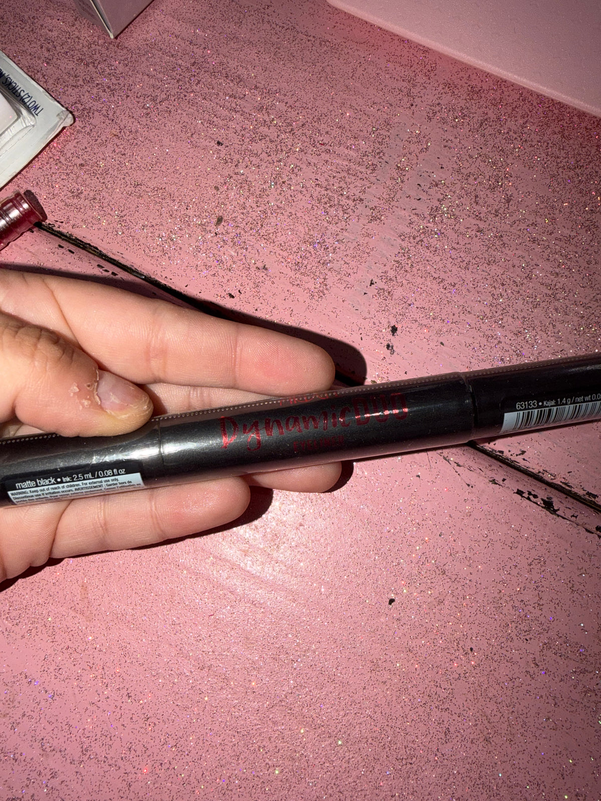 Double sided black eyeliner