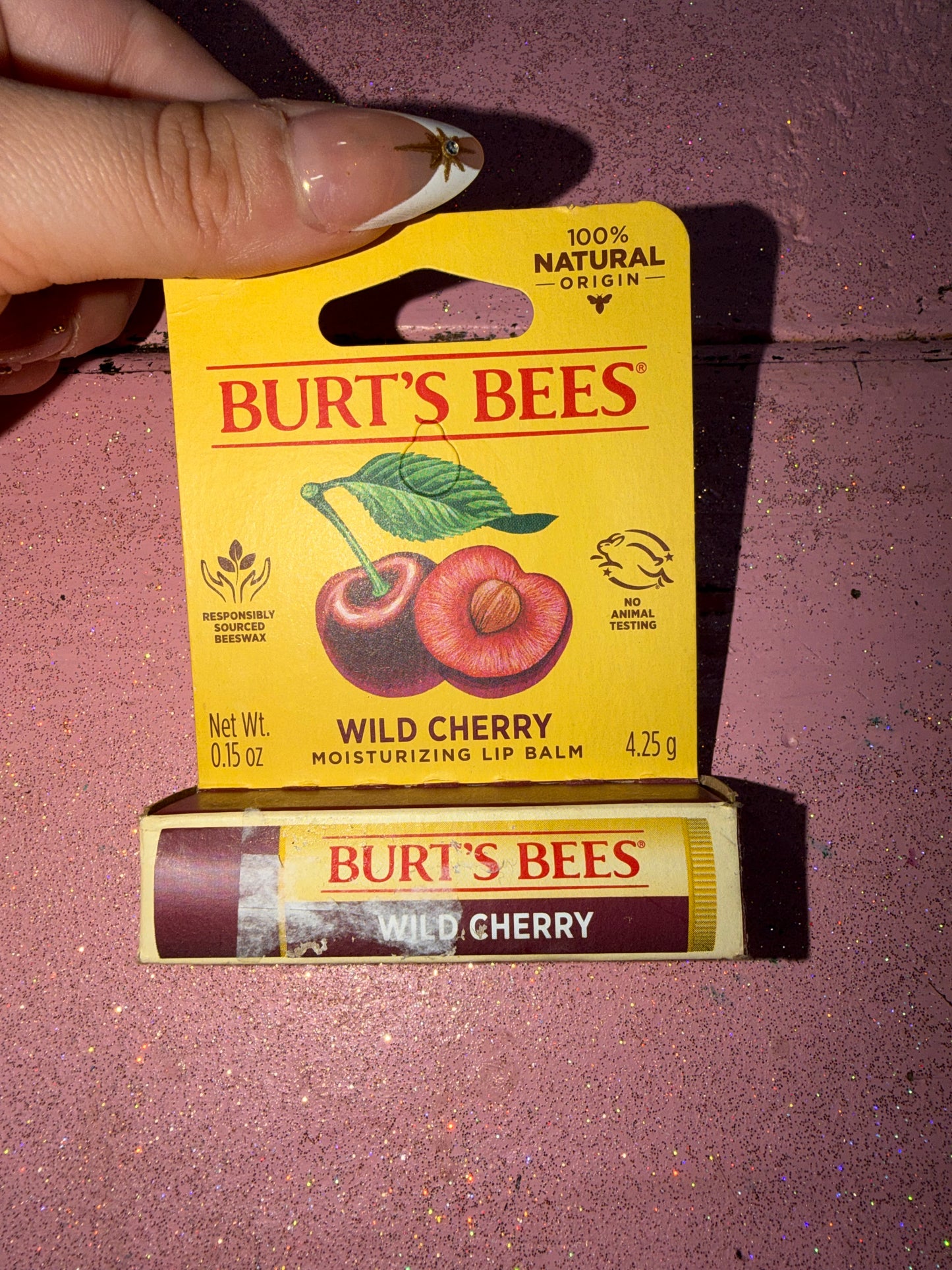Wild cherry lip balm