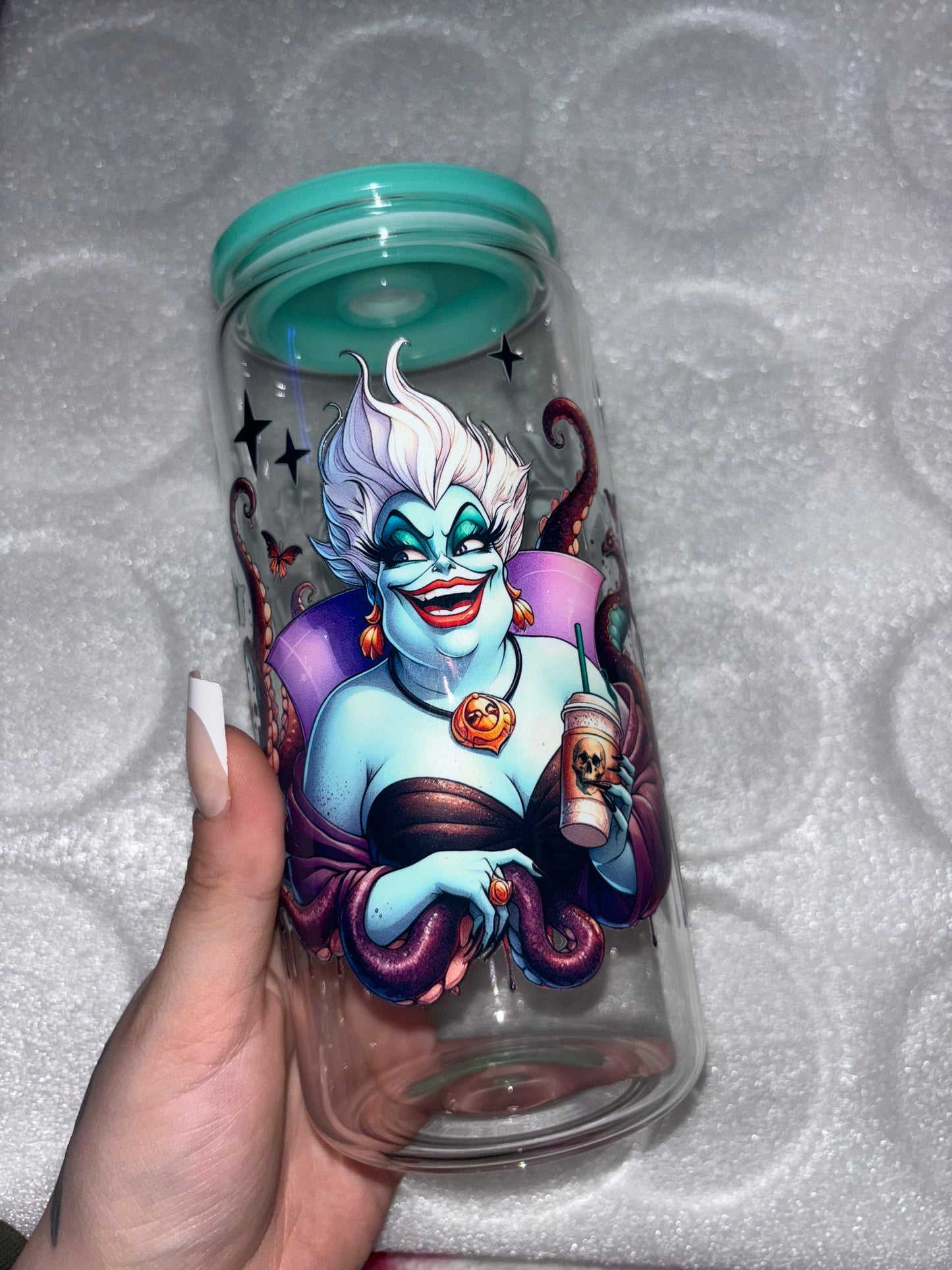 URSULA BIG CUP WITH COLOR LID