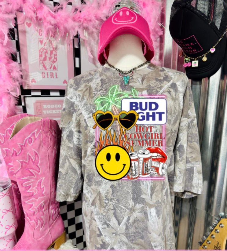 Bud light screen print