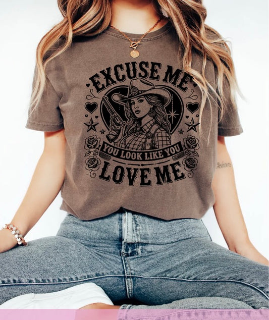 Excuse me screen print