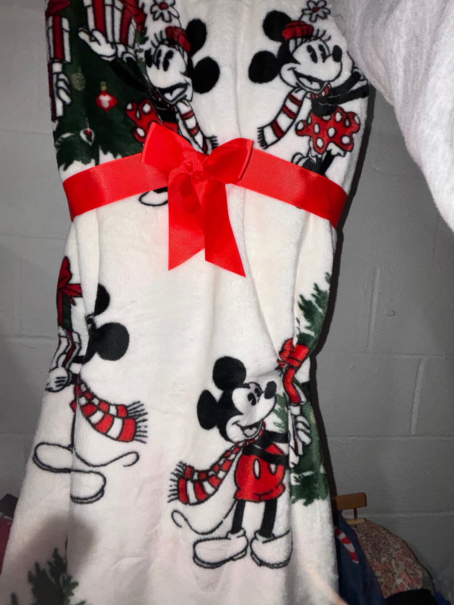 Mickey and Minnie Christmas BLANKY