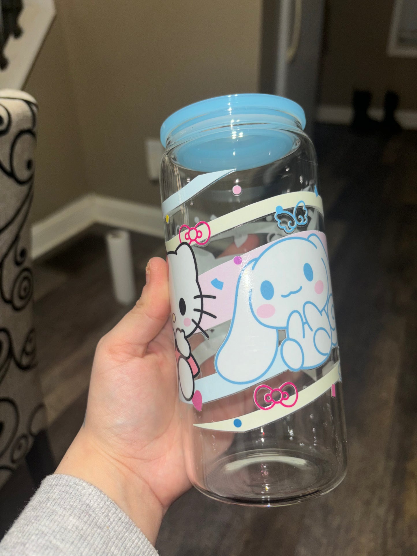 SANRIO BIG CUP WITH COLOR LID