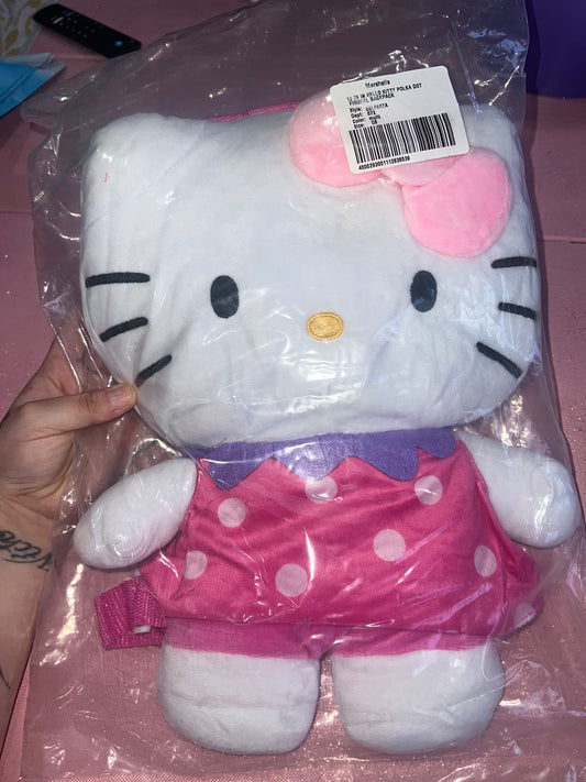 Hello kitty plushy/backpack