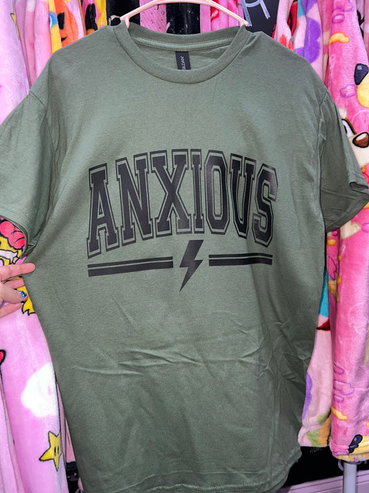 Anxious graphic tee (M)
