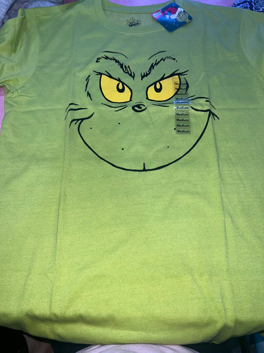 Grinch t shirt (m)