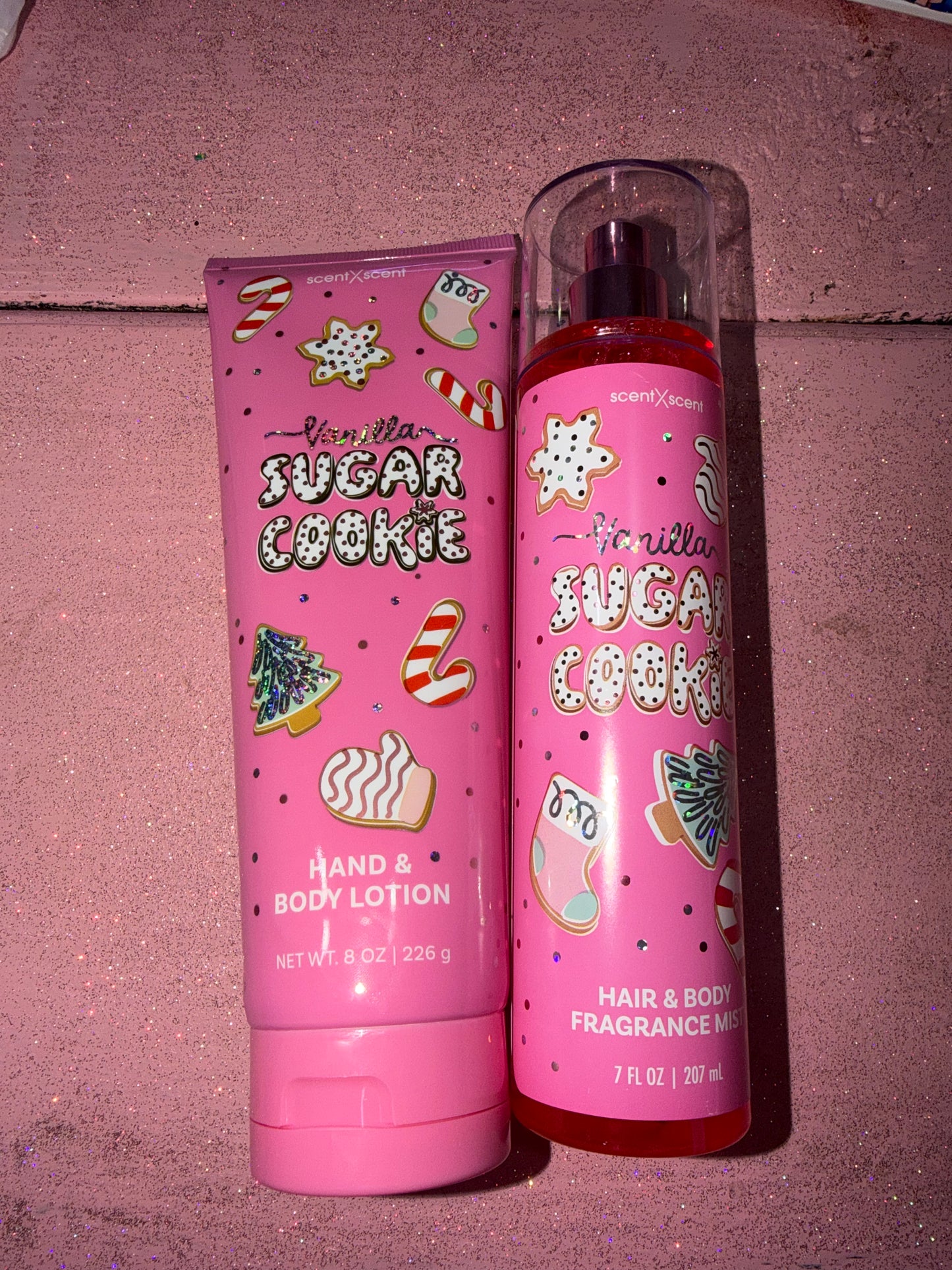 Sugar cookie set perfume and lotion